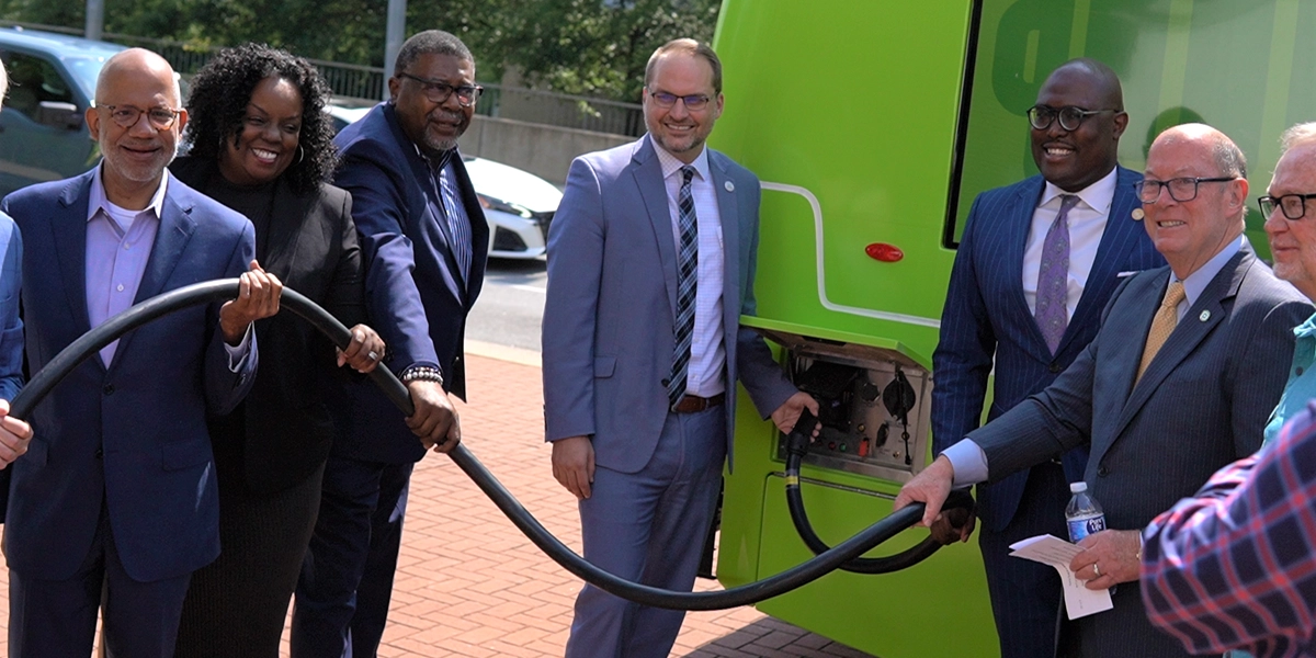 Rock Region METRO launches state's first zero-emission mass transit buses