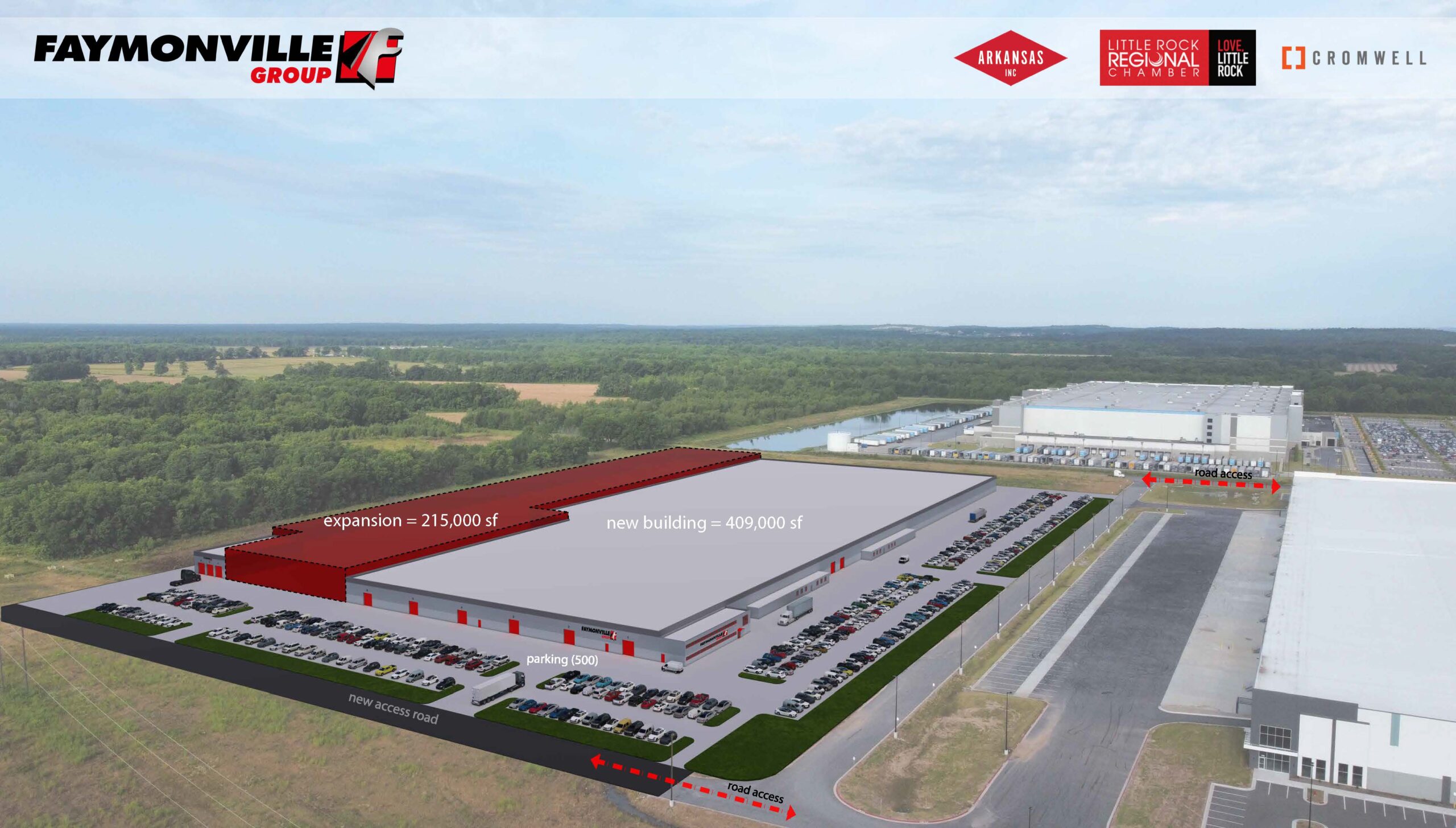 Faymonville Group Selects Little Rock, Arkansas for United States Production Facility