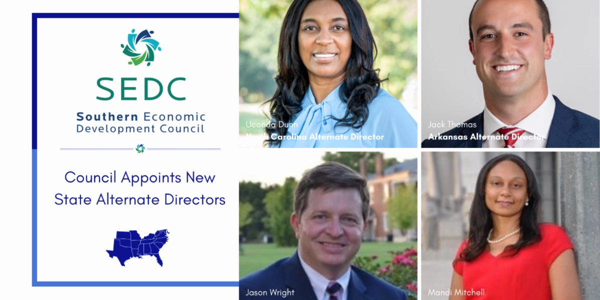 Jack Thomas appointed to Southern Economic Development Council Board of Directors